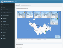 Tablet Screenshot of meteo-sbh.com